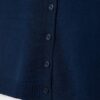 Cardigan din tricot cu guler în picioare și nasturi Cardigan din tricot cu guler în picioare și nasturi