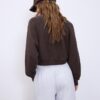 Cardigan din tricot cu mâneci lăzare Cardigan din tricot cu mâneci lăzare