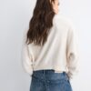Cardigan din tricot cu mâneci lăzare Cardigan din tricot cu mâneci lăzare