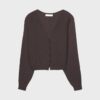 Cardigan din tricot cu mâneci lăzare Cardigan din tricot cu mâneci lăzare