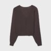 Cardigan din tricot cu mâneci lăzare Cardigan din tricot cu mâneci lăzare