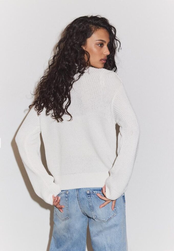 Cardigan din tricot cu nasturi Cardigan din tricot cu nasturi