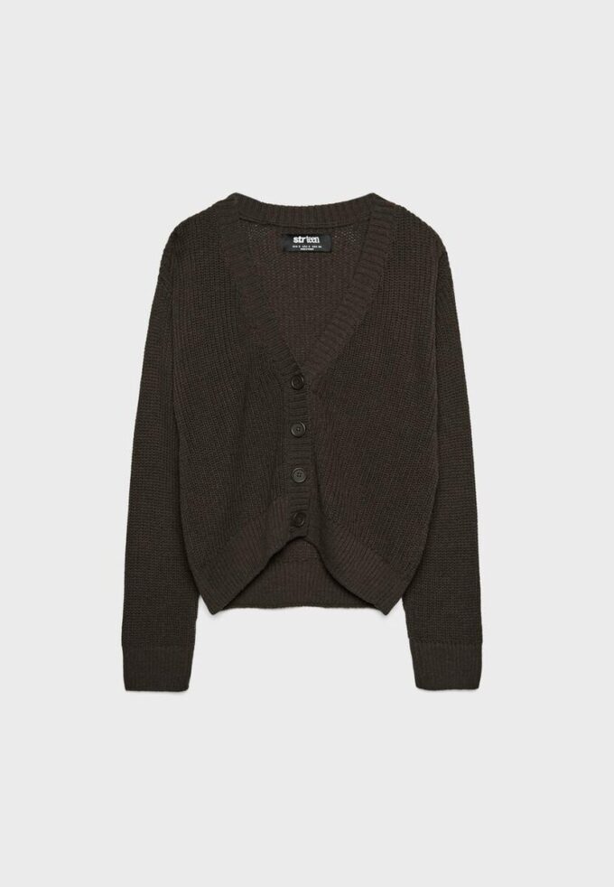 Cardigan din tricot cu nasturi Cardigan din tricot cu nasturi