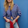 Cardigan din tricot cu nasturi și mâneci raglan