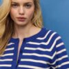 Cardigan din tricot cu nasturi și mâneci raglan