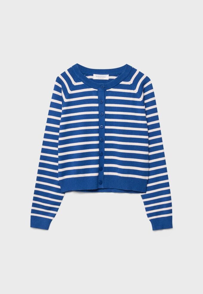 Cardigan din tricot cu nasturi și mâneci raglan