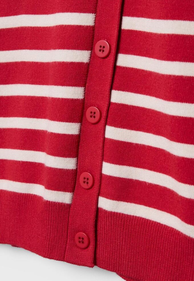 Cardigan din tricot cu nasturi și mâneci raglan