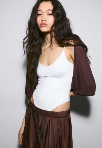 Cardigan din tricot deschis