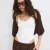 Cardigan din tricot deschis
