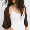 Cardigan din tricot deschis