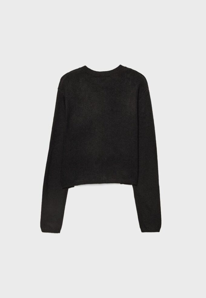 Cardigan Soft-Touch din tricot moale, cu nasturi Cardigan Soft-Touch din tricot moale, cu nasturi
