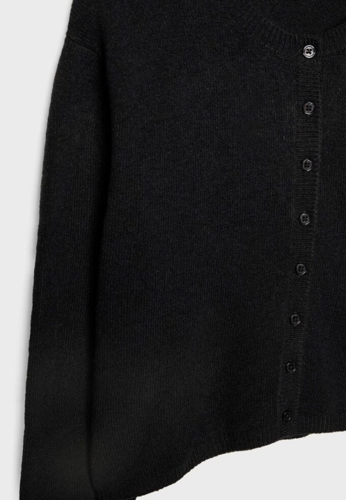 Cardigan Soft-Touch din tricot moale, cu nasturi Cardigan Soft-Touch din tricot moale, cu nasturi