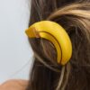 Clemă de păr în formă de banană