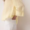 Cămășă cu mâneci kimono cu efect de in Cămășă cu mâneci kimono cu efect de in