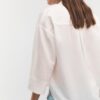 Cămășă cu mâneci kimono cu efect de in Cămășă cu mâneci kimono cu efect de in