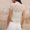Cămășă cu mâneci scurte în stil Qipao Cămășă cu mâneci scurte în stil Qipao