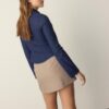 Cămașă din denim bengalină, ajustată, cu fermoar dublu Cămașă din denim bengalină, ajustată, cu fermoar dublu