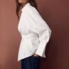 Cămașă din poplin cu pliuri Cămașă din poplin cu pliuri