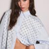 Cămașă oversize cu capse Cămașă oversize cu capse