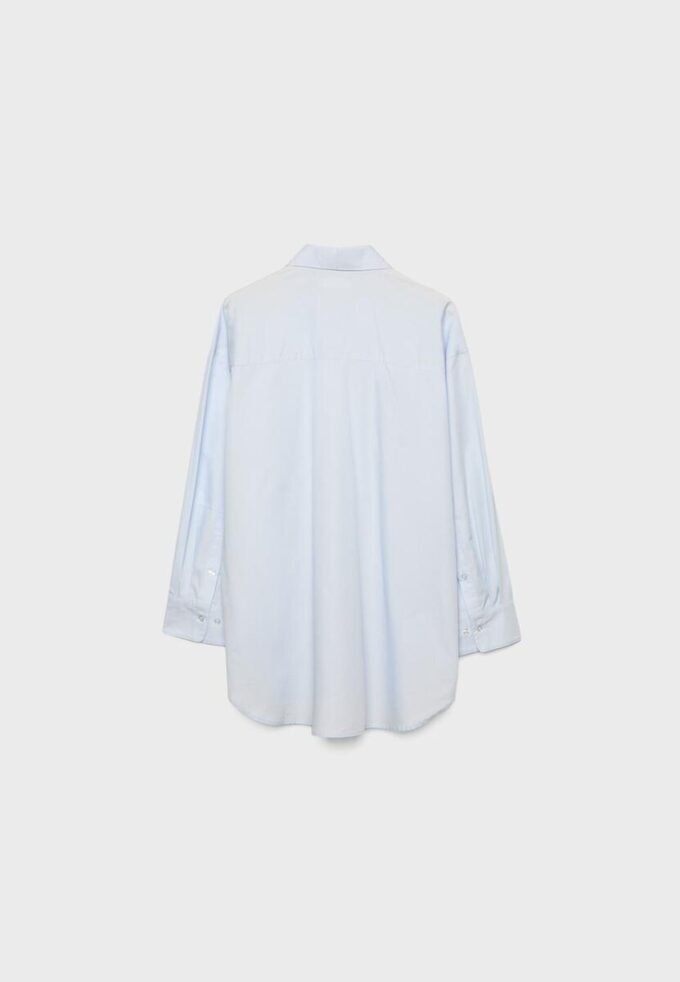 Cămașă oversize cu capse Cămașă oversize cu capse
