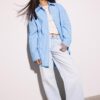 Cămașă oversize cu dungi Cămașă oversize cu dungi