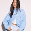 Cămașă oversize cu dungi Cămașă oversize cu dungi