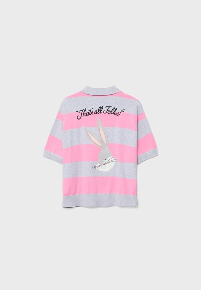 Cămășa polo din tricot cu Bugs Bunny Cămășa polo din tricot cu Bugs Bunny