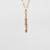 Colier texturat tip lariat