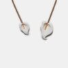 Colier tip choker cu floare de cala