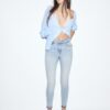 D07 Blugi skinny cu talie normală D07 Blugi skinny cu talie normală