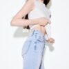 D07 Blugi skinny cu talie normală D07 Blugi skinny cu talie normală