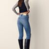D07 Blugi skinny cu talie normală