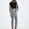 D07 Blugi skinny cu talie normală D07 Blugi skinny cu talie normală