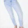 D07 Blugi skinny cu talie normală D07 Blugi skinny cu talie normală