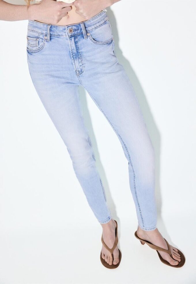 D07 Blugi skinny cu talie normală D07 Blugi skinny cu talie normală