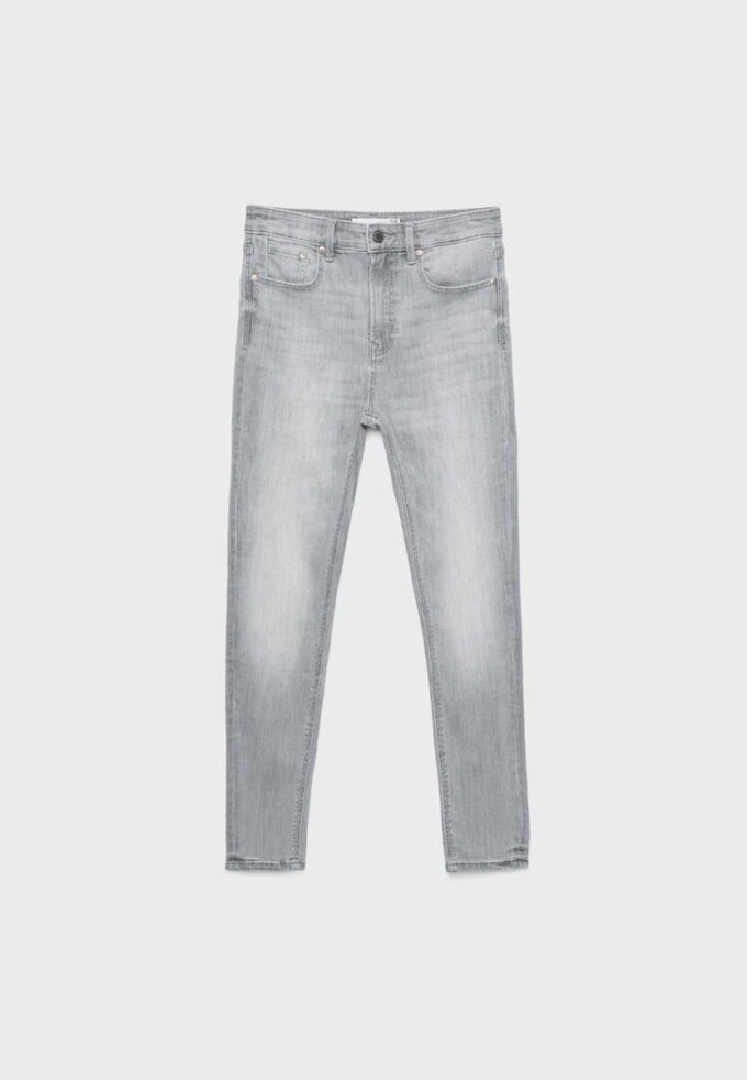 D07 Blugi skinny cu talie normală D07 Blugi skinny cu talie normală