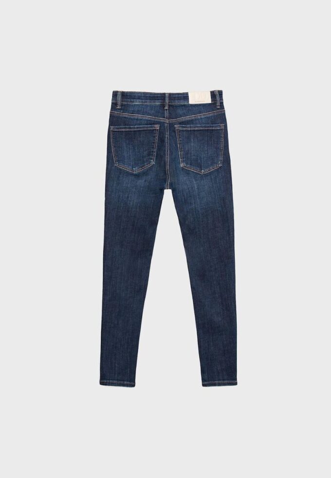 D07 Blugi skinny cu talie normală D07 Blugi skinny cu talie normală