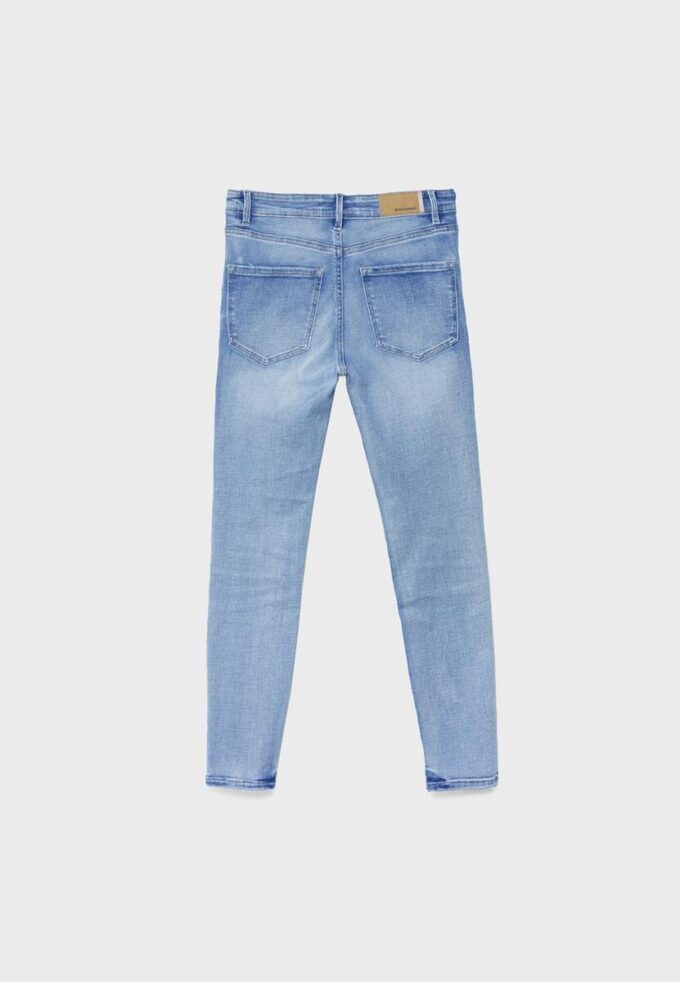D07 Blugi skinny cu talie normală D07 Blugi skinny cu talie normală