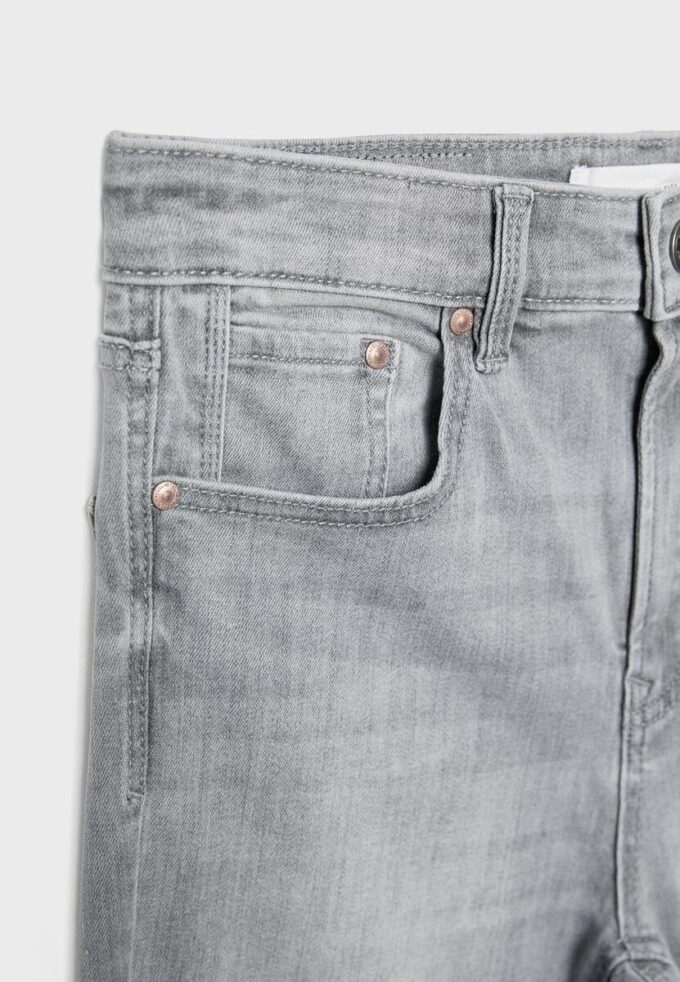 D07 Blugi skinny cu talie normală D07 Blugi skinny cu talie normală