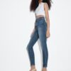 D09 Blugi skinny cu talie foarte înaltă D09 Blugi skinny cu talie foarte înaltă