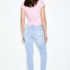 D09 Blugi skinny cu talie foarte înaltă D09 Blugi skinny cu talie foarte înaltă