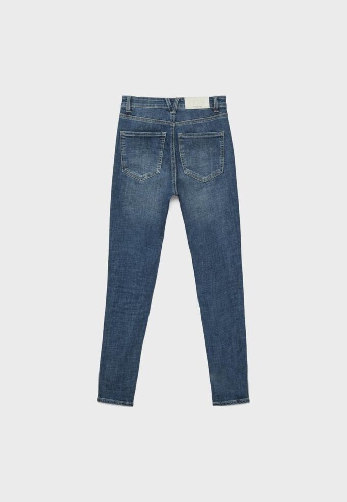 D09 Blugi skinny cu talie foarte înaltă D09 Blugi skinny cu talie foarte înaltă