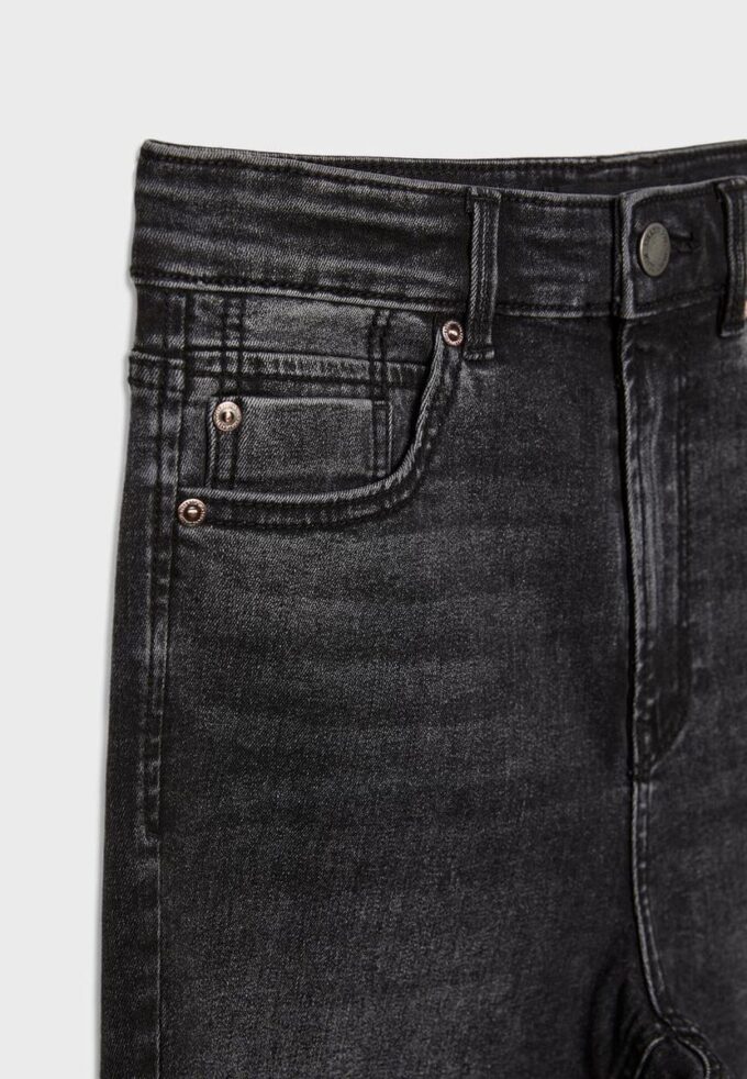 D09 Blugi skinny cu talie foarte înaltă D09 Blugi skinny cu talie foarte înaltă