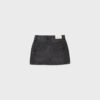 D60 Fustă mini din denim de articole de bază D60 Fustă mini din denim de articole de bază