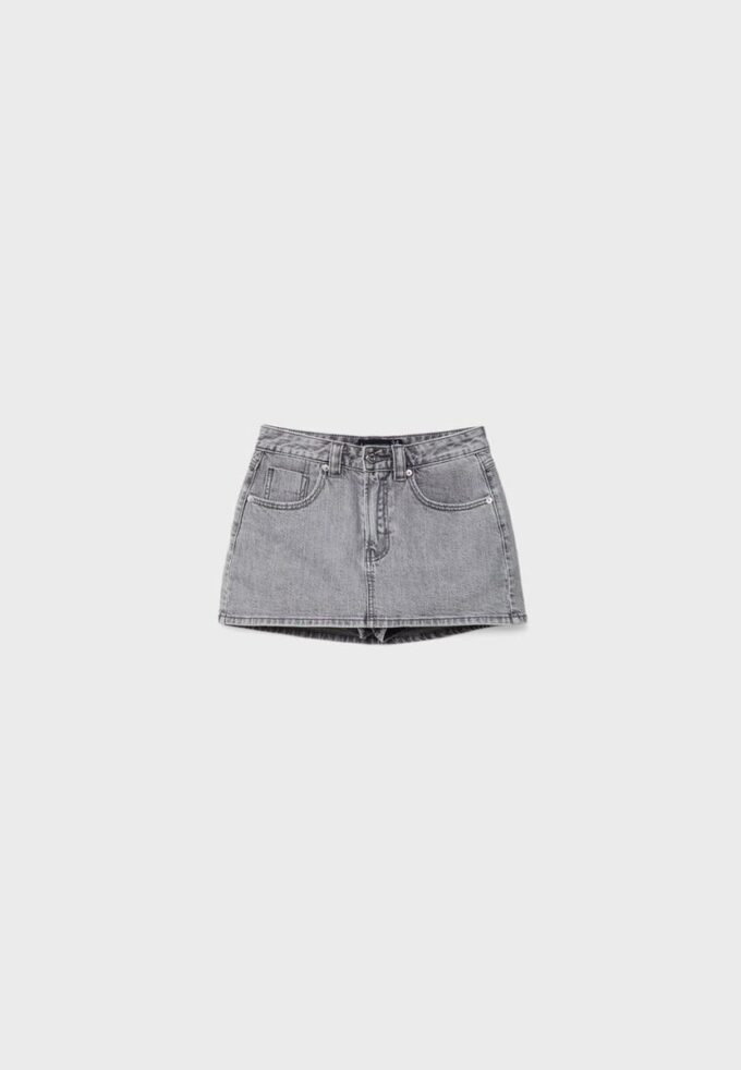 D62 Skort din denim