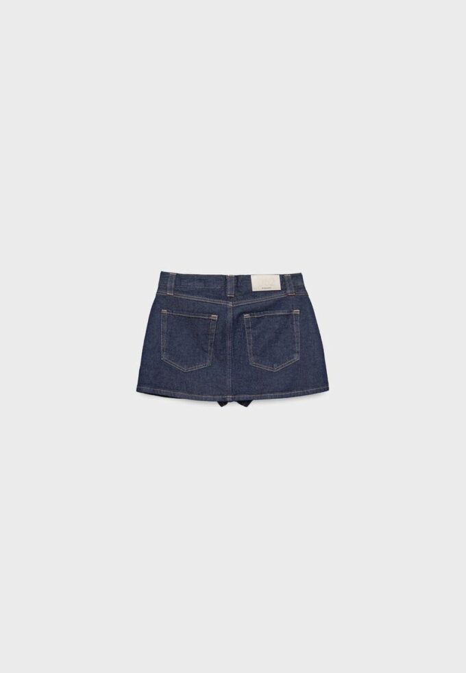 D62 Skort din denim