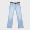 D68 Blugi boot-cut cu curea D68 Blugi boot-cut cu curea