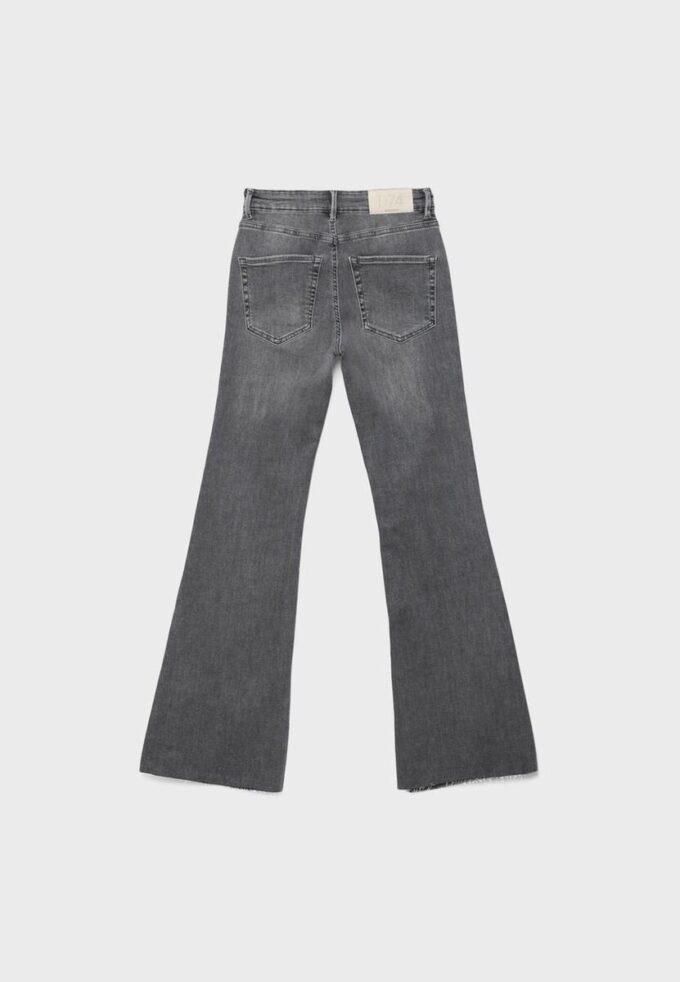 D74 Flared Blugi cu fante