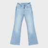 D74 Flared Blugi cu fante