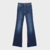 D74 Flared Blugi cu fante